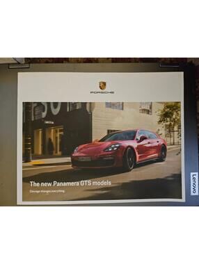 2018 Porsche Panamera GTS Rare Large Sales Brochure Sedan GTS Sport Turismo